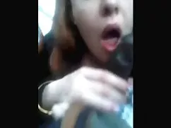 Rubia con consolador ...